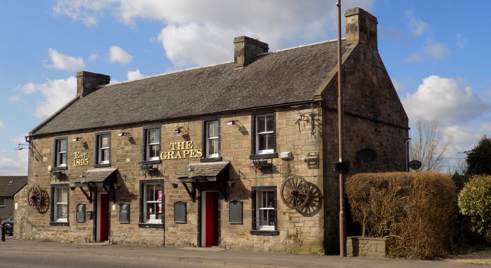 "The Grapes" pub in East Calder