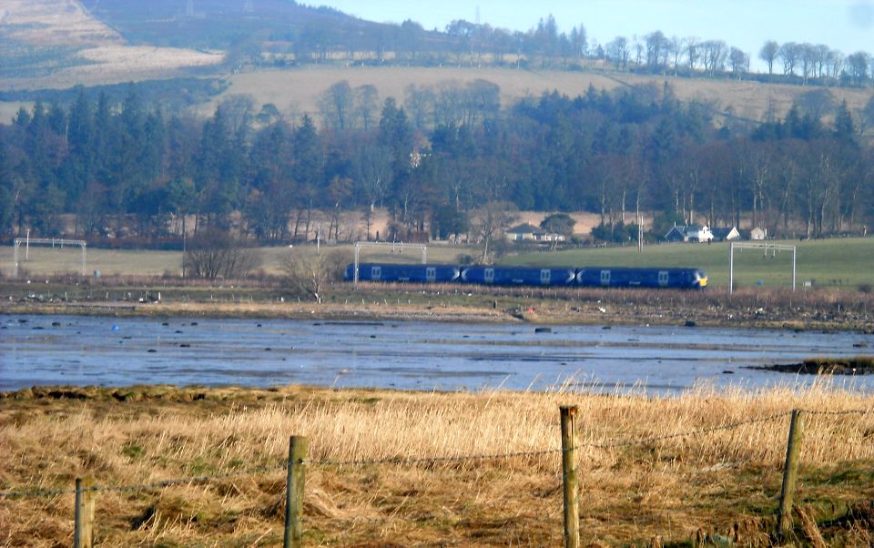 Train to Helensburgh from Ardmore Peninsula