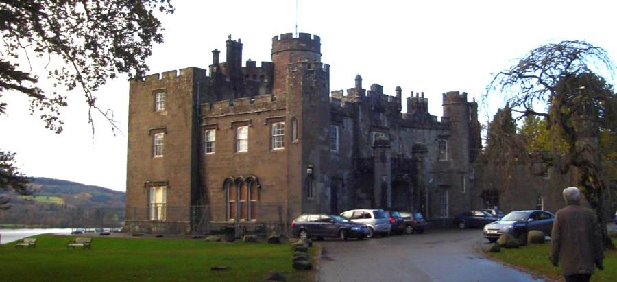 Balloch Castle in Balloch Country Park