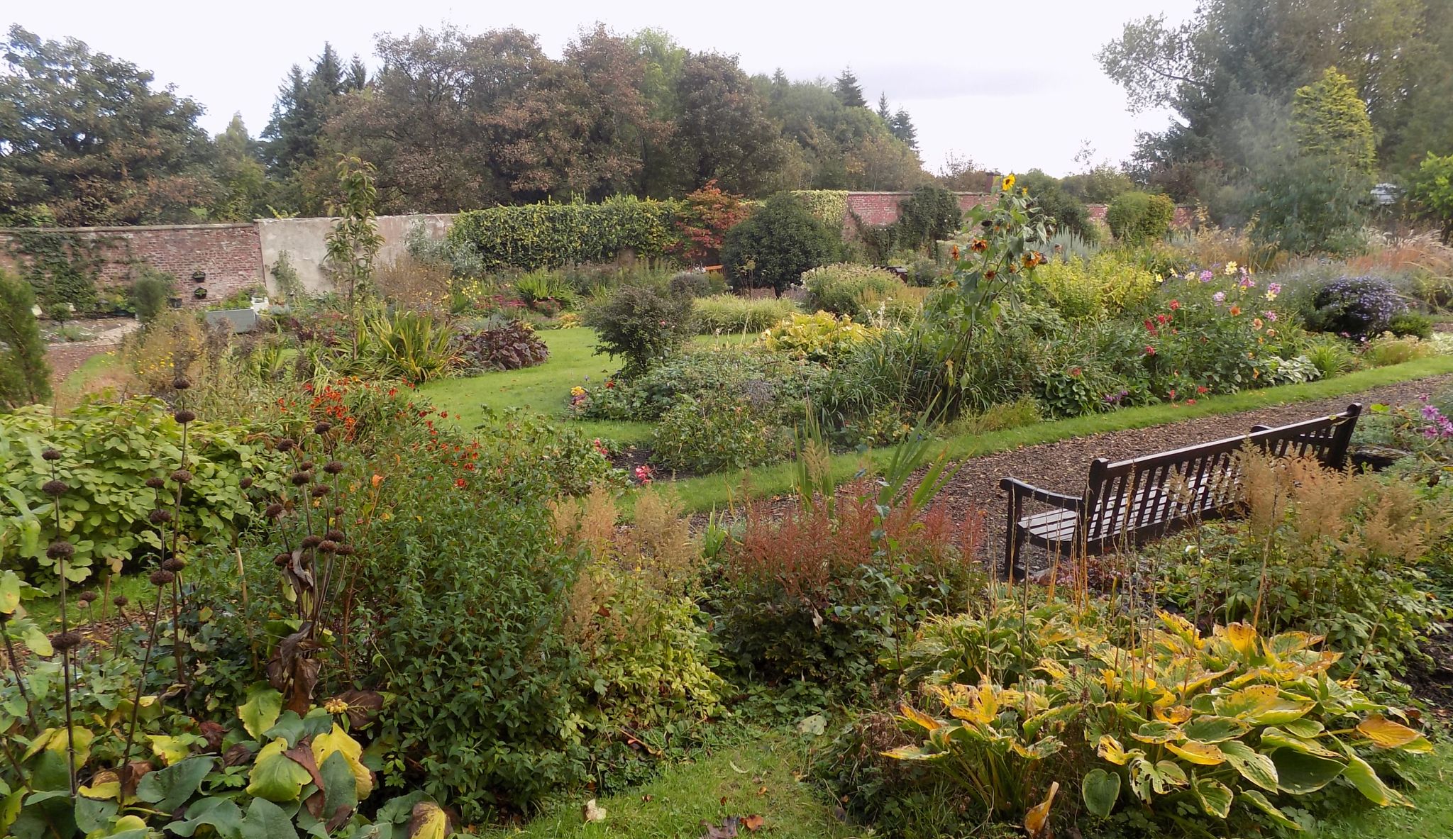 Walled Garden in Barshaw Park