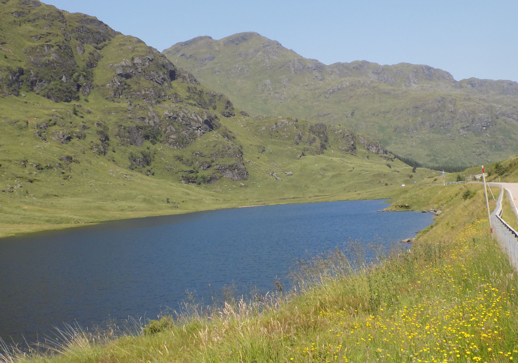 Beinn an Lochain above Loch Restil