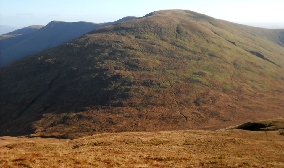 Beinn Chaorach from Beinn a'Mhanaich