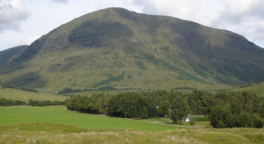 Beinn a Chaisteil above the West Highland Way in Auch Gleann