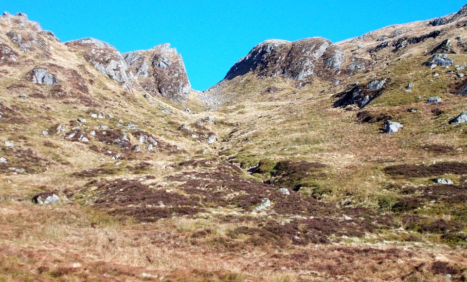 Col between Meall nan Tarmachan and Beinn Chabhair