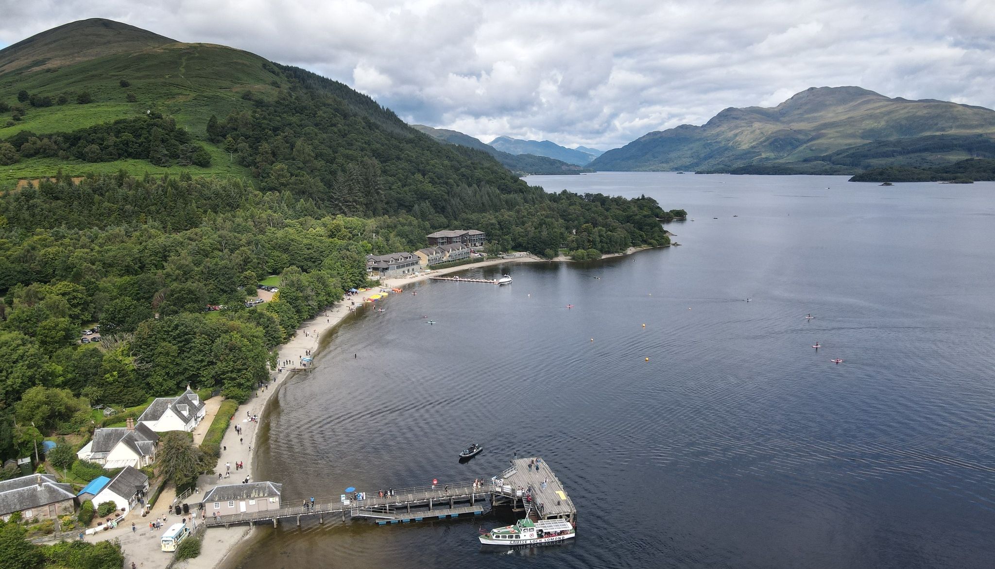 Beinn Dubh above Luss Village