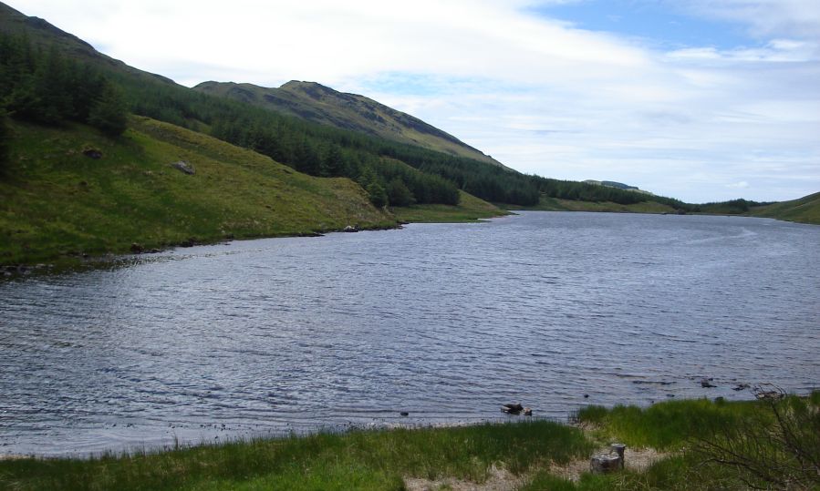 Curra Lochain beneath Beinn Lochain