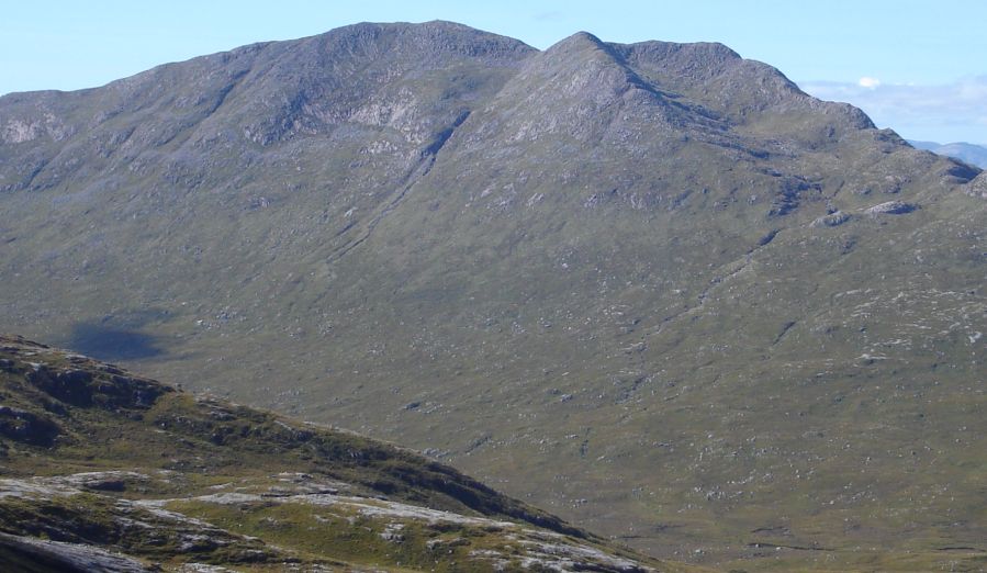 Beinn Sgulaird on ascent of Beinn Trilleachan in Glen Etive