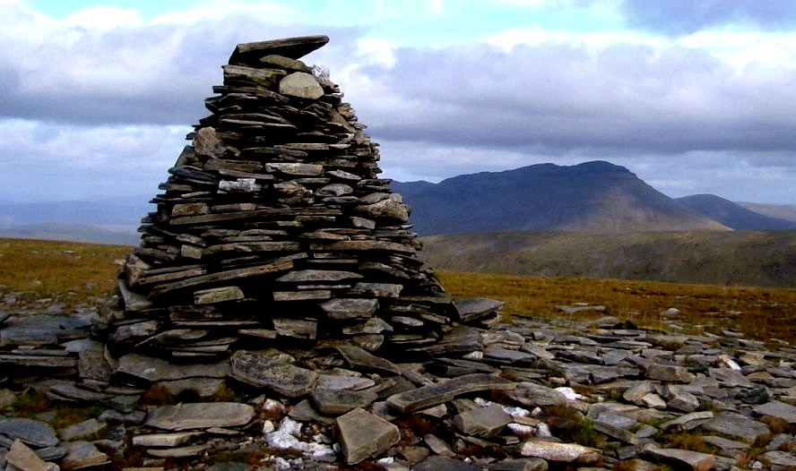 Summit cairn on Beinn Udlaidh