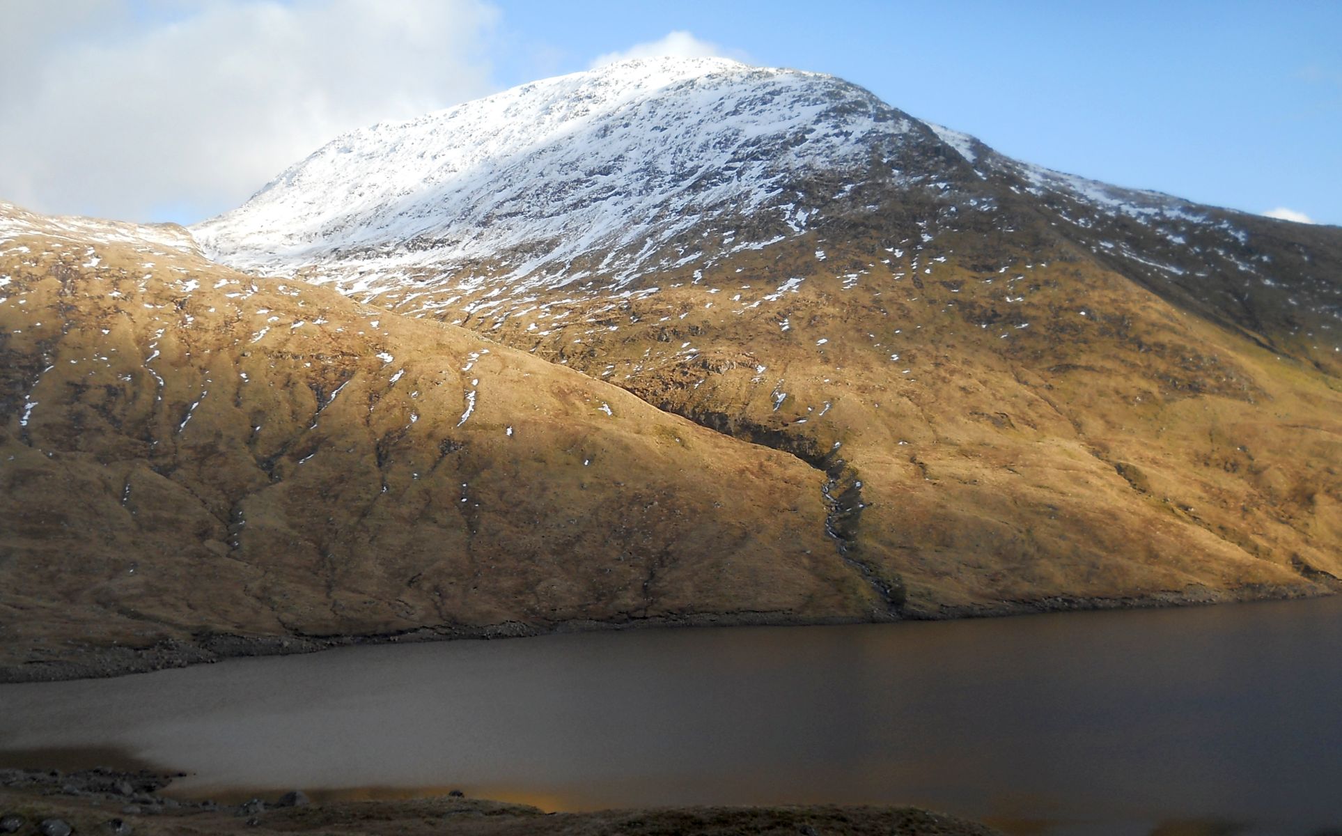 Beinn a'Bhuiridh above the Cruachan reservoir