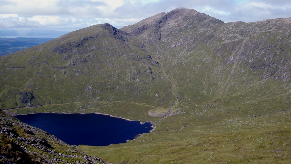 Ben Cruachan above the Cruachan Reservoir