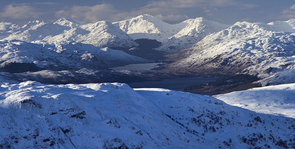 Arrochar Alps from Ben Ledi