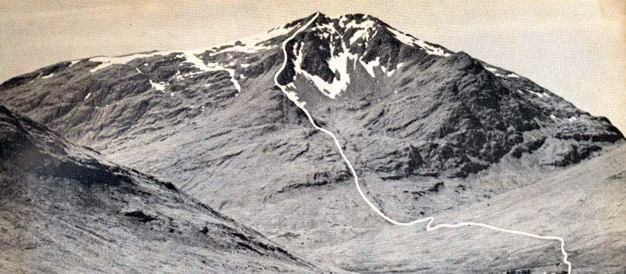 Ben Lui  ascent route