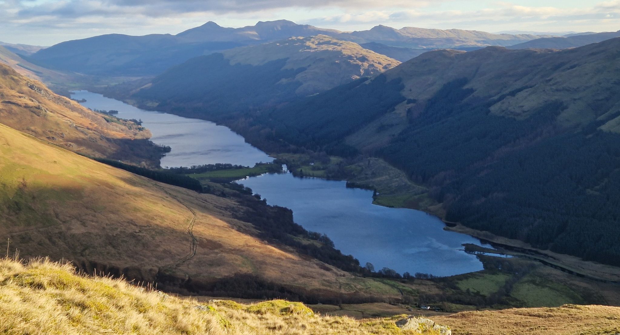 Loch Voil and Loch Doine