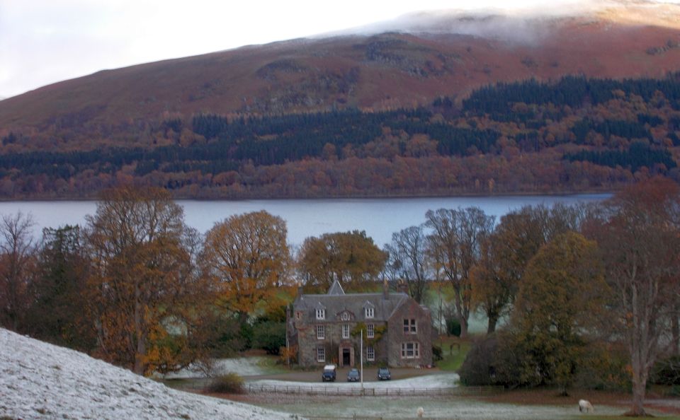 Ardvorlich House above Loch Earn