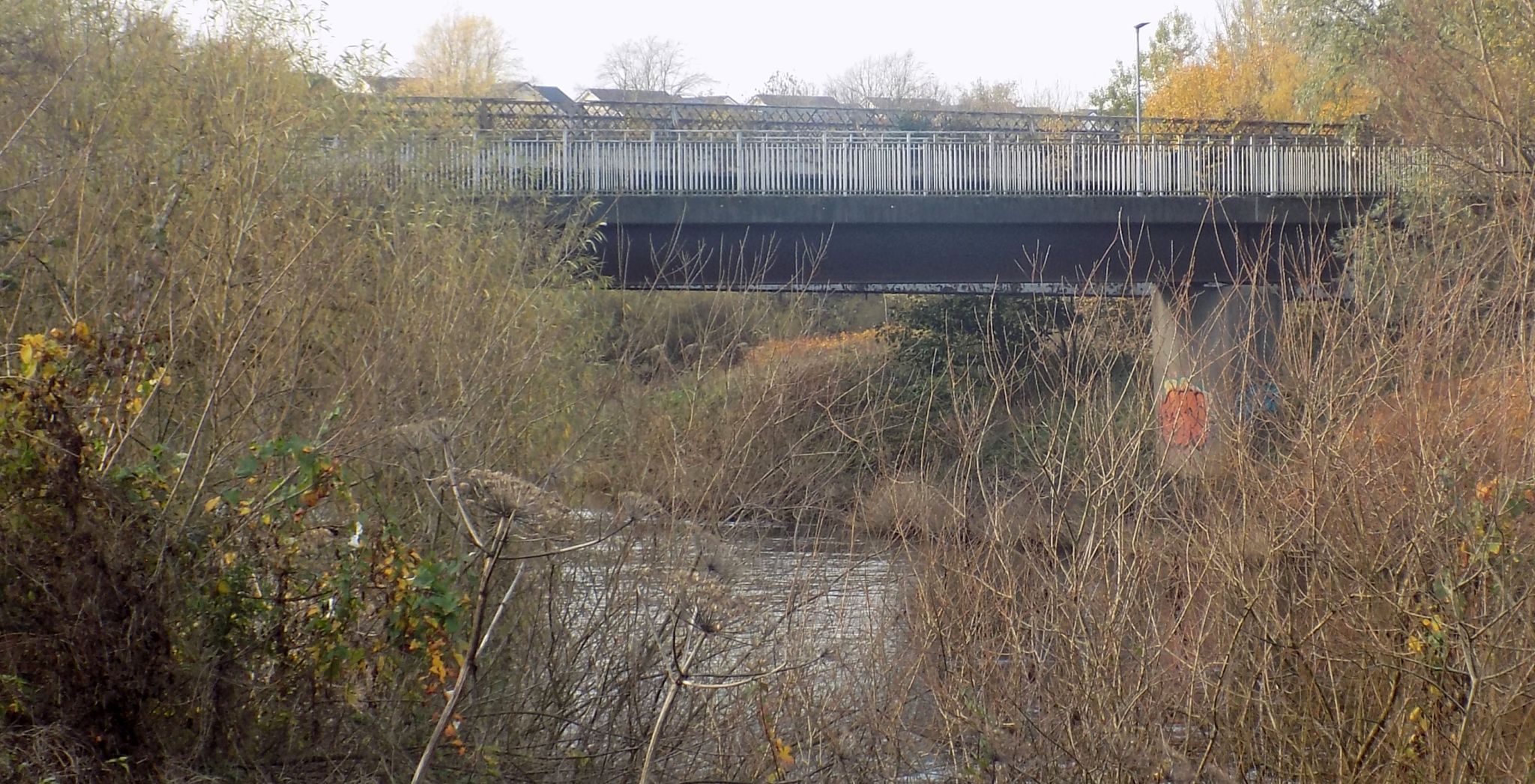 Footbridge over River Clyde at Cambuslang