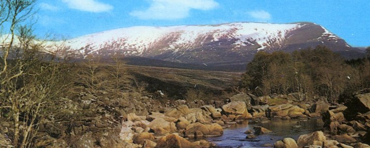 Ben Wyvis from Strath Garve