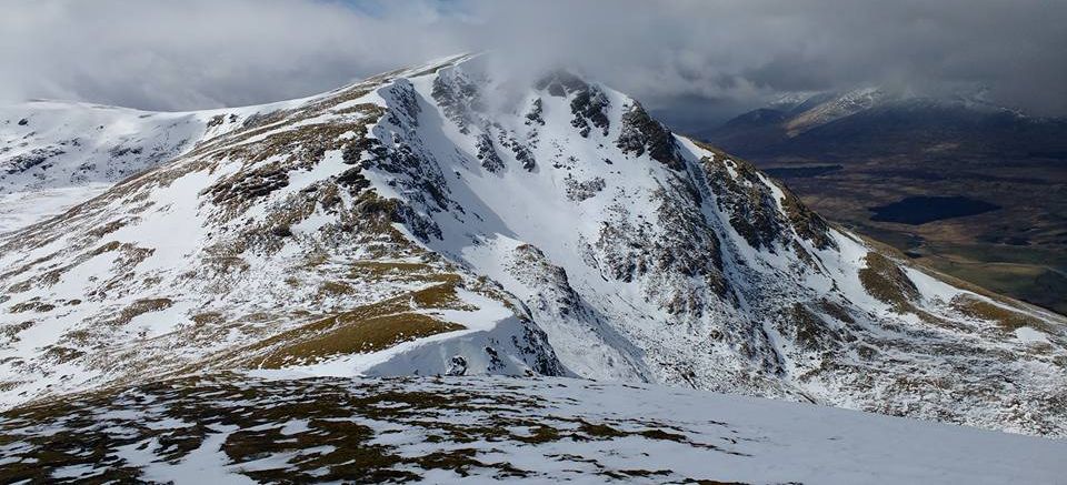 Cairn Lochan in the Cairngorms Massif