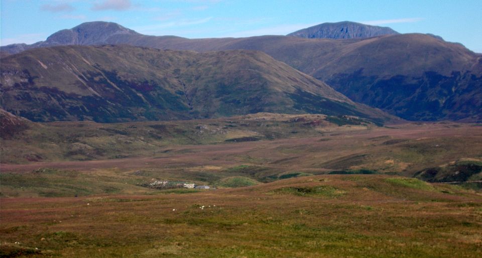 Stuc a'Chroin and Ben Vorlich from Callander Craigs