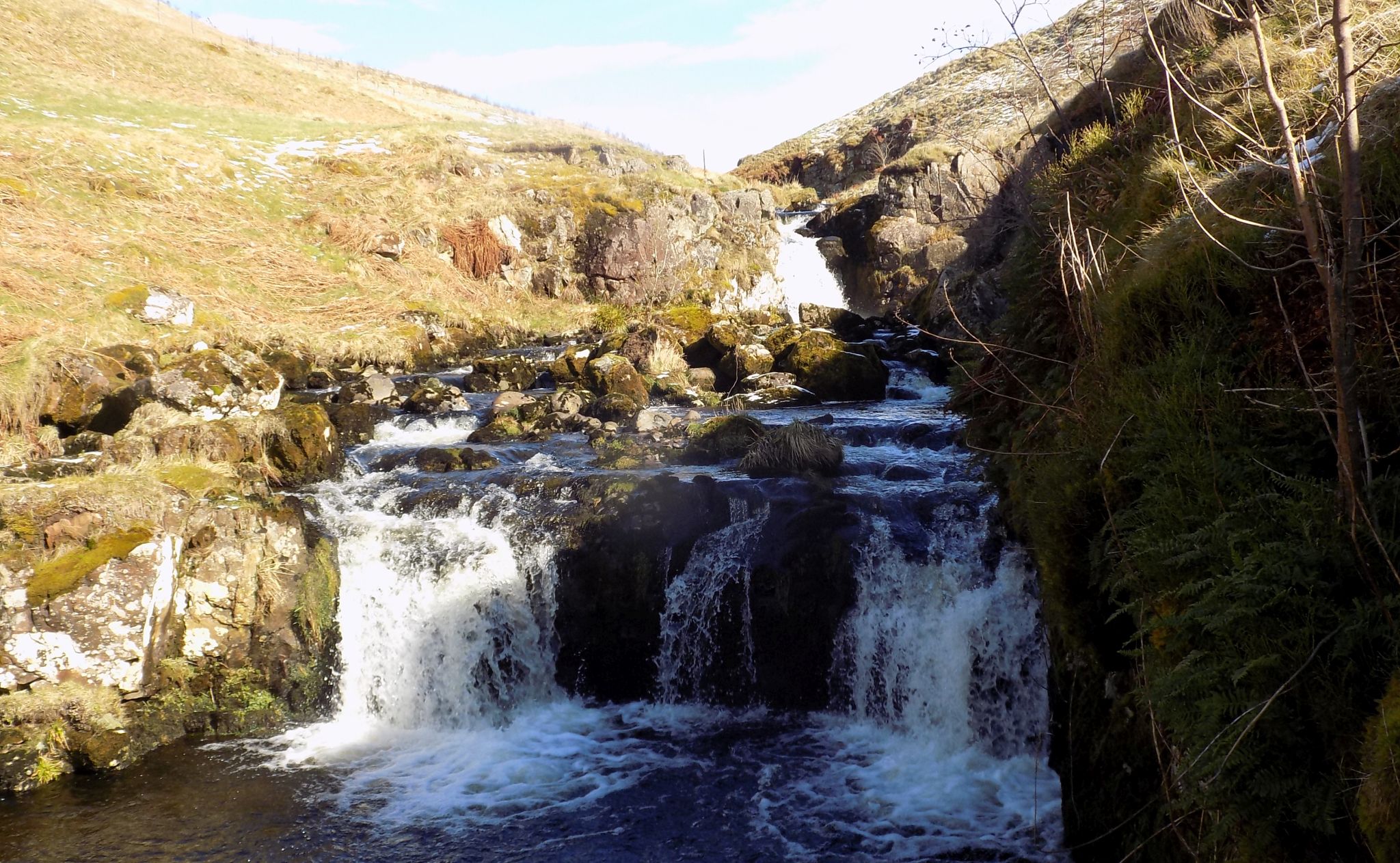 Photographs And Map Of A Circuit Of Campsie Glen Above Clachan Of Campsie