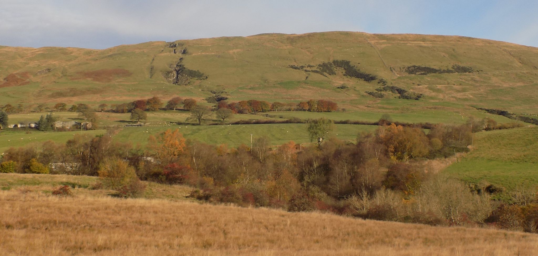 Campsie Fells above Milton of Campsie