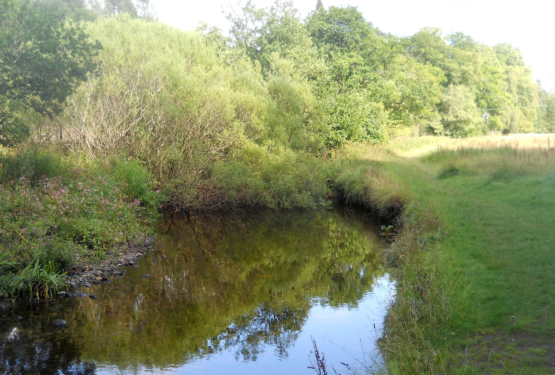 Blane Water on route to Dumgoyach