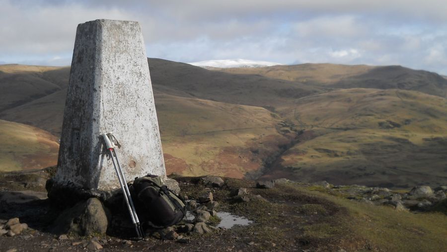 Ben Cleuch from Dumyat in the Ochil Hills