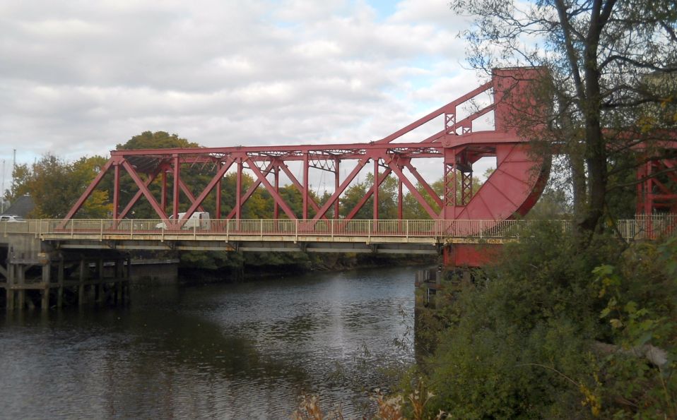 Swing Bridge over the White Cart Water