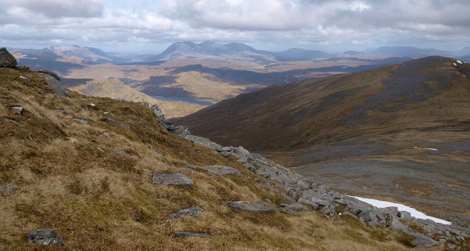 The Fannichs in the North West Highlands of Scotland