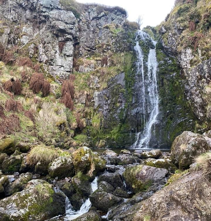 Waterfall in Fin Glen
