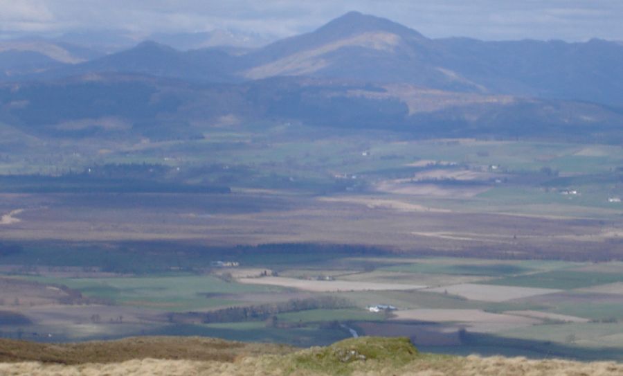 Ben Lomond from summit of Carleatheran