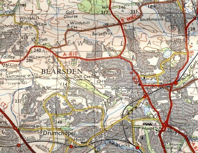 Garscadden Woods Map