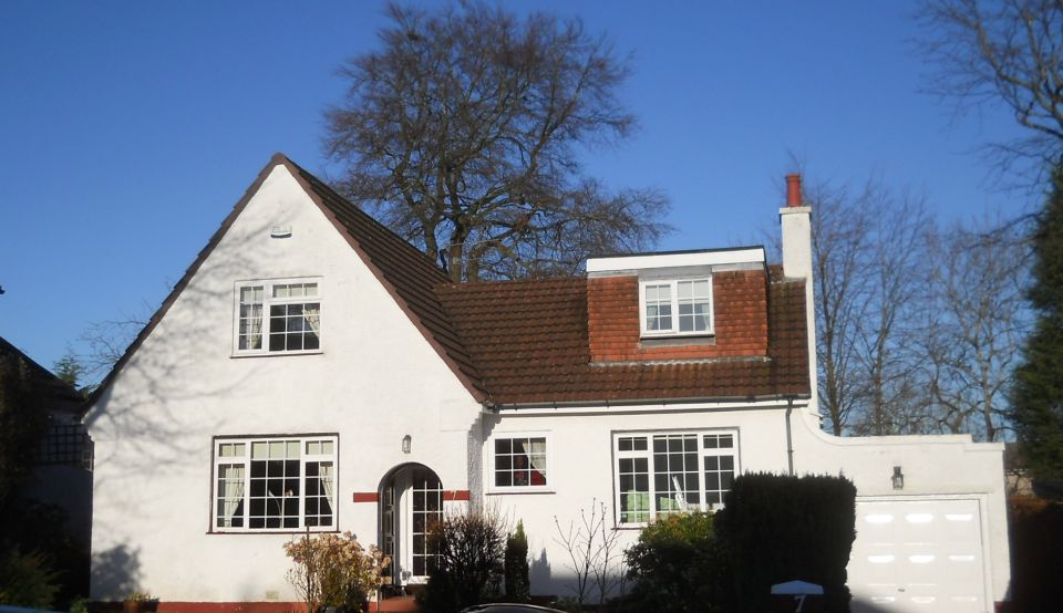 Bungalow in North Grange Road in Gartconnel Estate, Bearsden