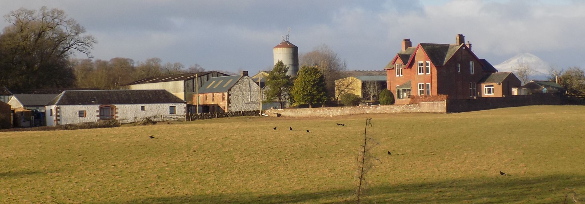 Farm from the track of the old railway line