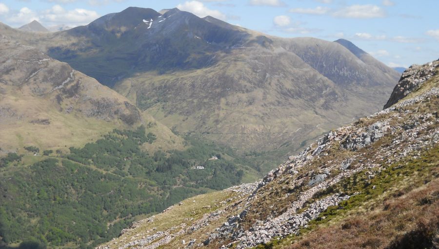 Binnein Mor from Garbh Bheinn