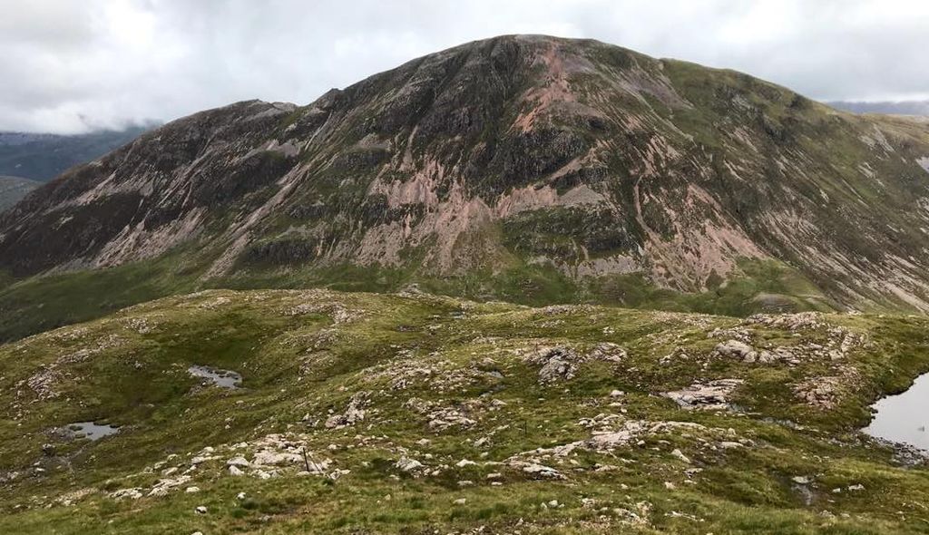 Garbh Bheinn from Aenoch Eagach Ridge