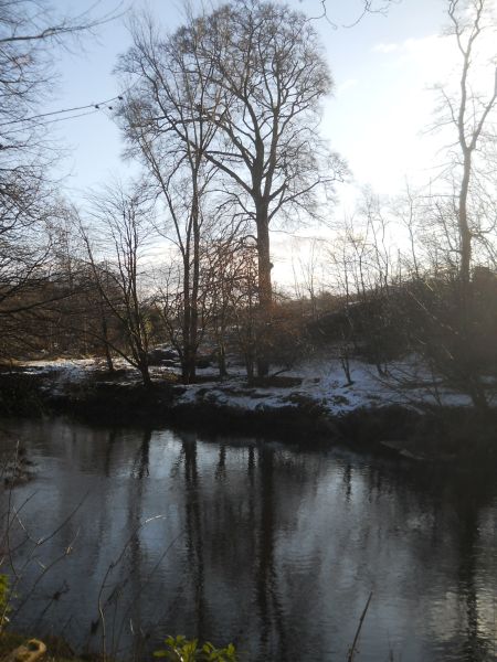 River Kelvin at Glasgow Golf Club in Bearsden