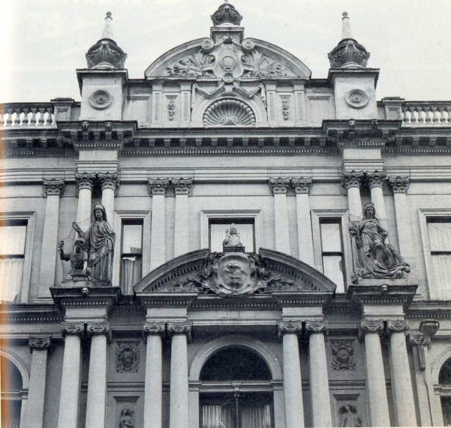 Clydesdale Bank Building in St.Vincent Place, Glasgow