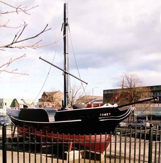 PS Comet paddle boat