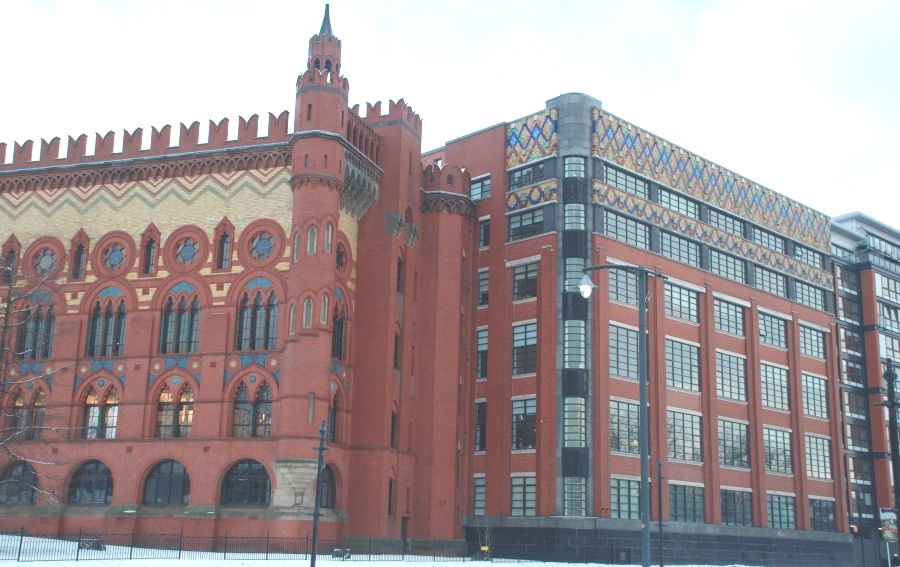 Templetons Carpet Factory at Glasgow Green