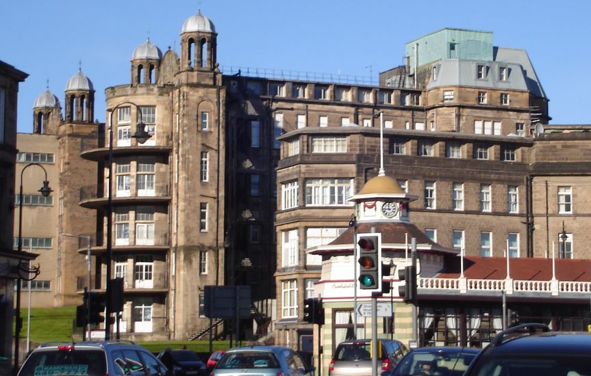 Victoria Infirmary behind Battlefield Rest