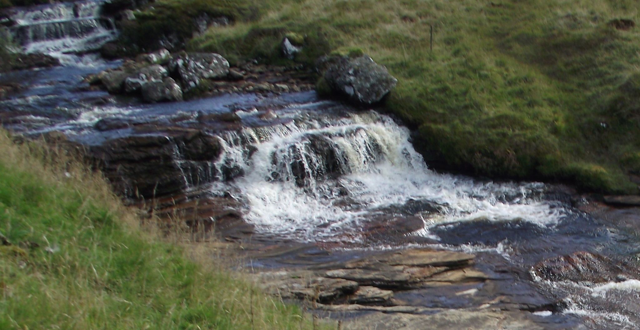 Waterfall on Ardchyle Burn in  Gleann Dubh
