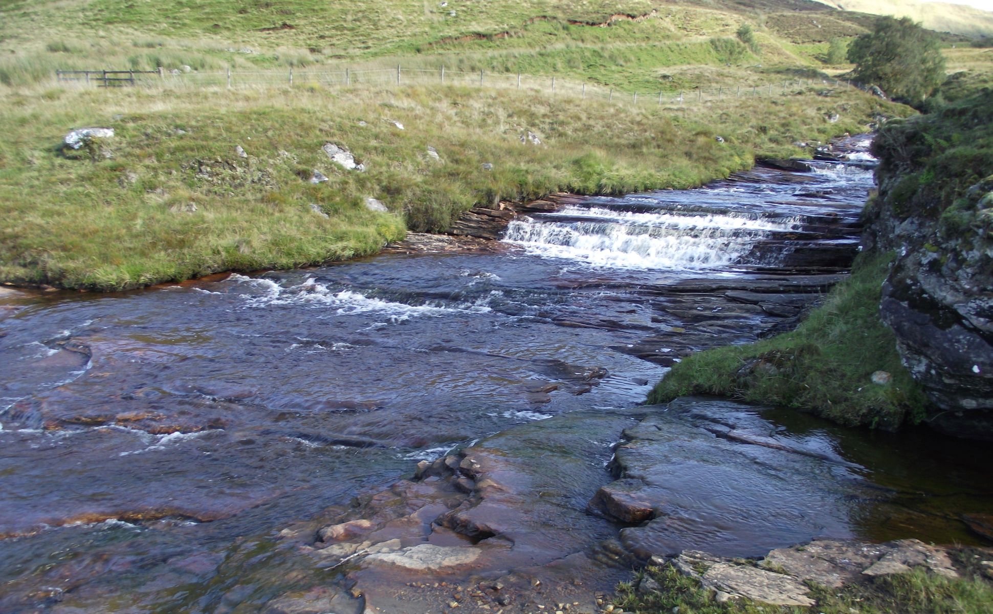 Ford on Ardchyle Burn in  Gleann Dubh