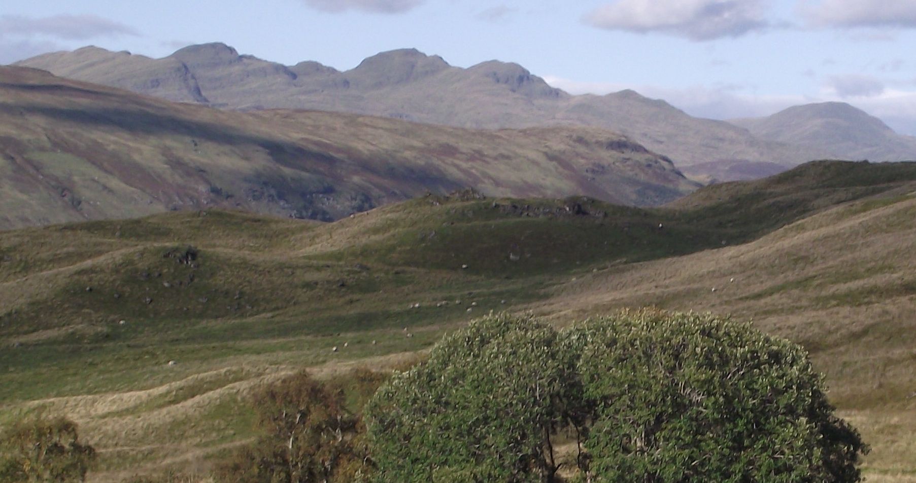 Tarmachan Ridge from Gleann Dubh