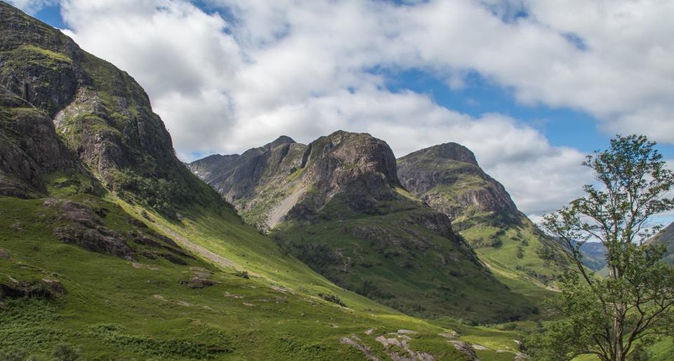 Gearr Aonach and Aonach Dubh in Glencoe