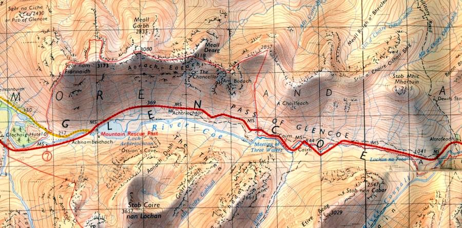 Image result for glen coe map