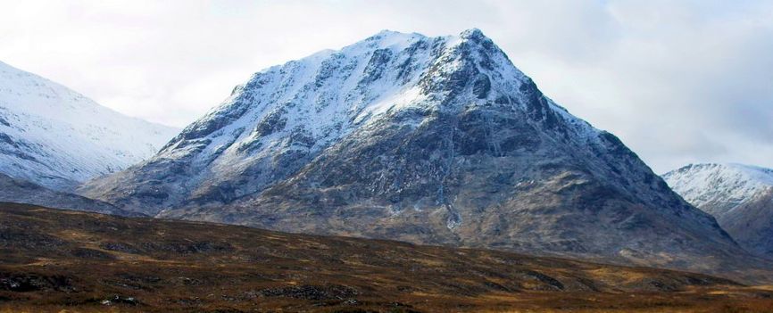 Buachaille Etive Beag ( The Little Shepherd ) in Glencoe in the Highlands of Scotland