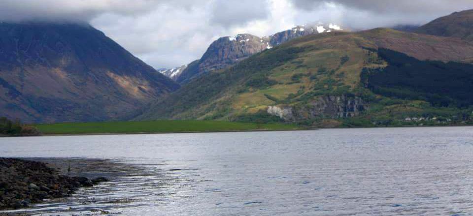 Glencoe across Loch Leven