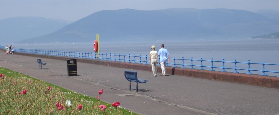 Esplanade from Greenock to Gourock