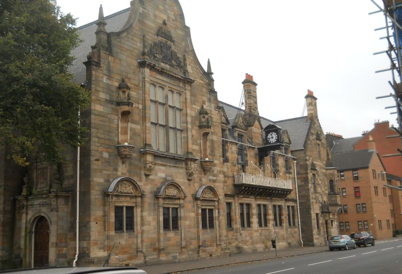 Pearce Institute Building in Govan