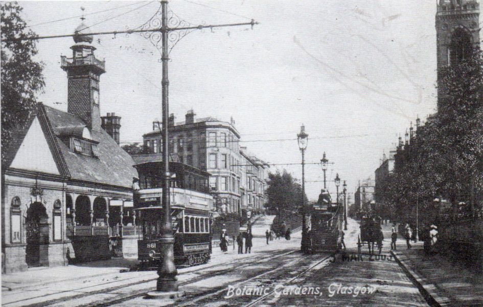 Great Western Road in Glasgow